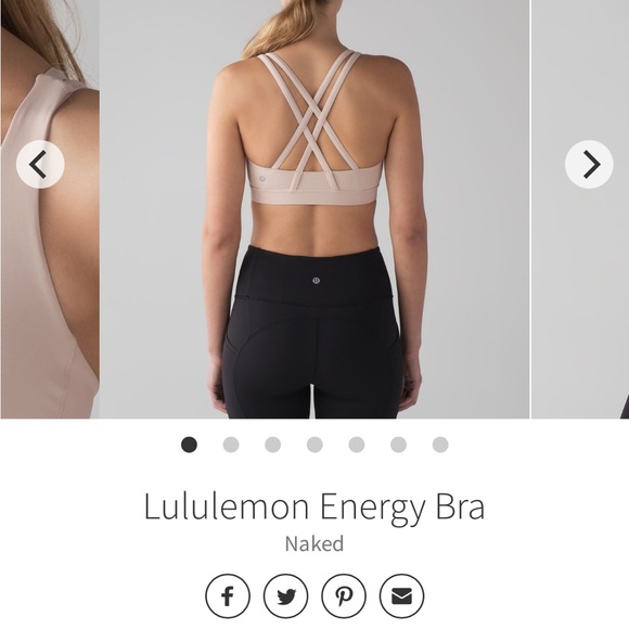 Lululemon Energy Bra longline size 8 - Picture 3 of 6